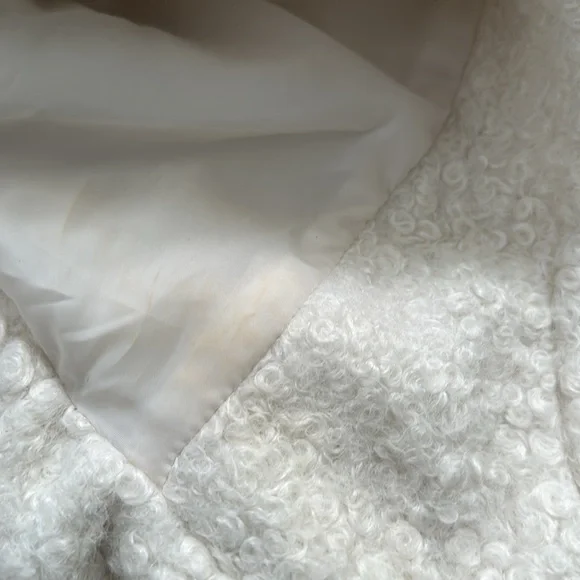 Cream Maxi Coat - Picture 6 of 9